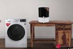LG Front-Load Washing Machine - White